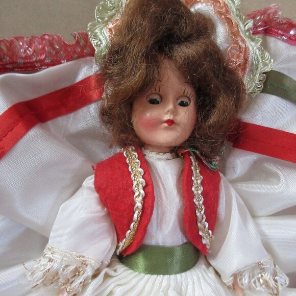 Dream Doll 7.5" Maria From Italy Original Window Box 1950s - Picture 4 of 8